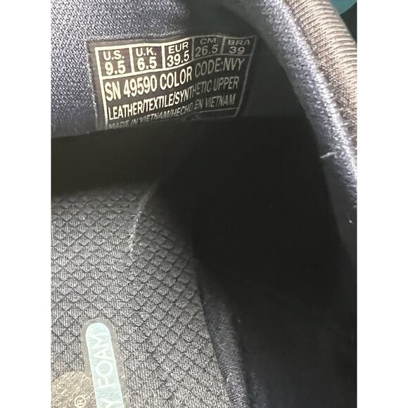 Skechers 49590 Bikers Zappiest Boot Women's size 9.5 Navy Suede Memory Foam - Picture 12 of 14